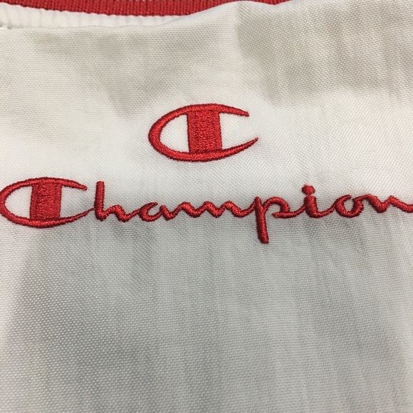 Champion White and Red Ohio State Windbreaker - Picture 9 of 9